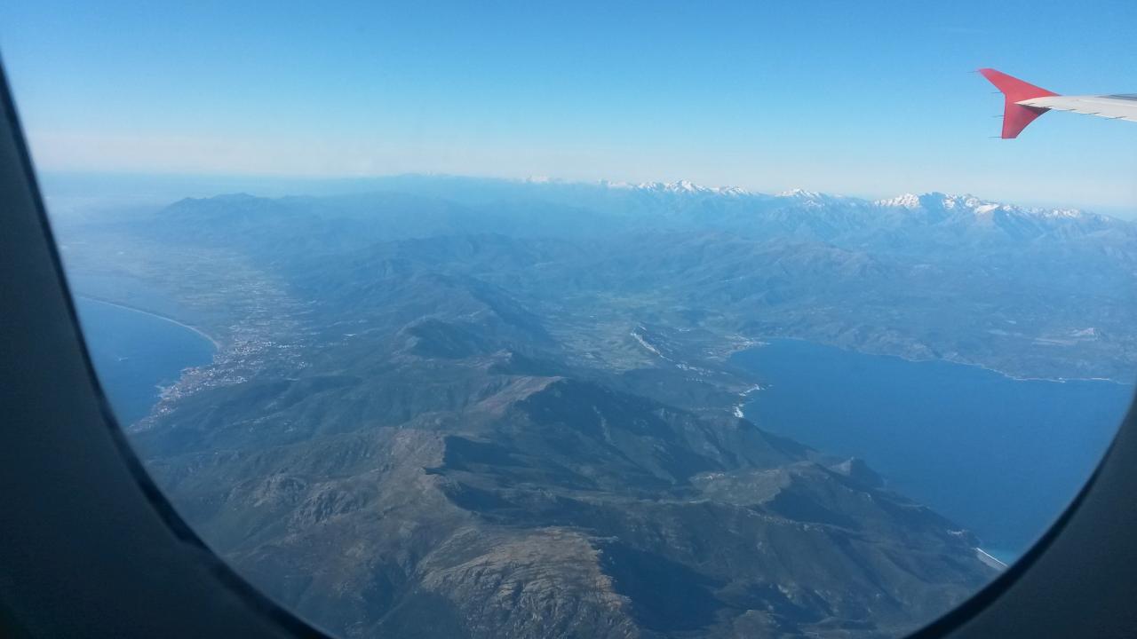 Vue aerienne Cap Corse